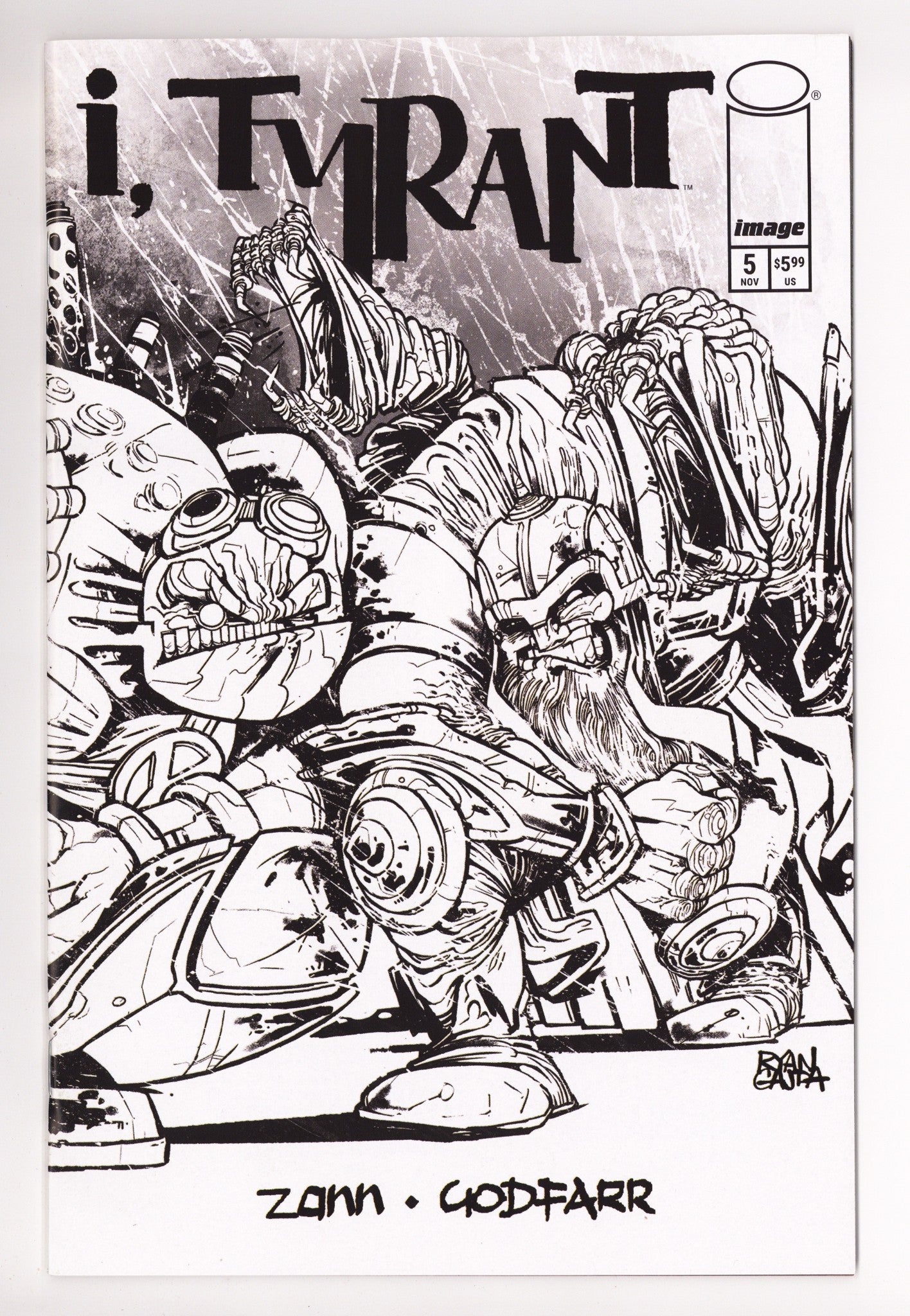 I Tyrant 5 Gajda B&W Variant (2025)