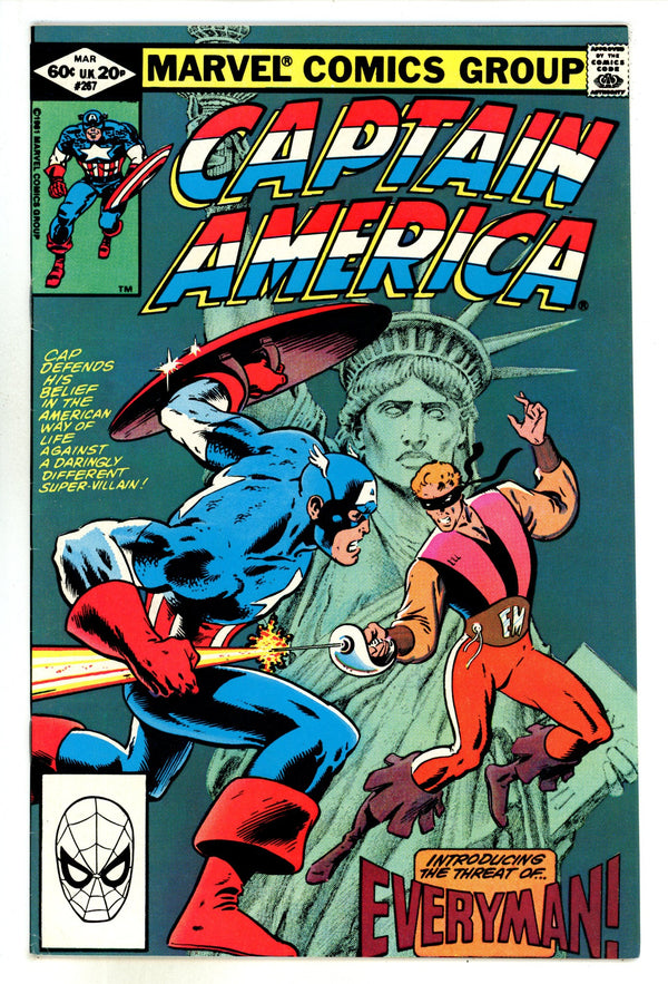 Captain America Vol 1 267 Mid Grade (1982)