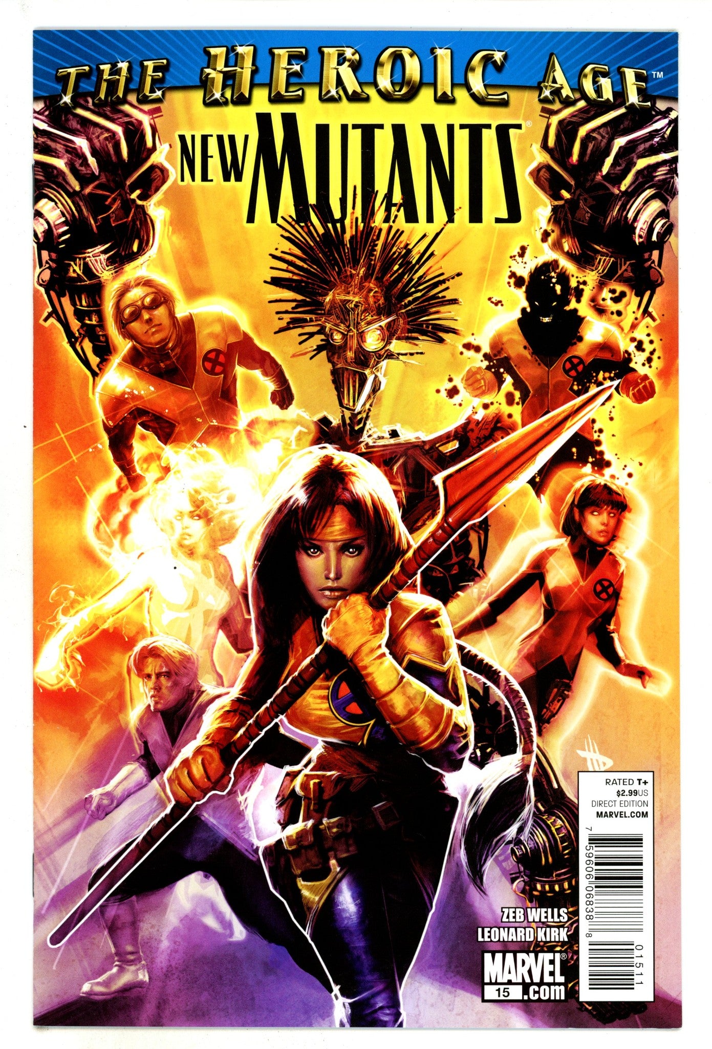 New Mutants Vol 3 15 High Grade (2010) 