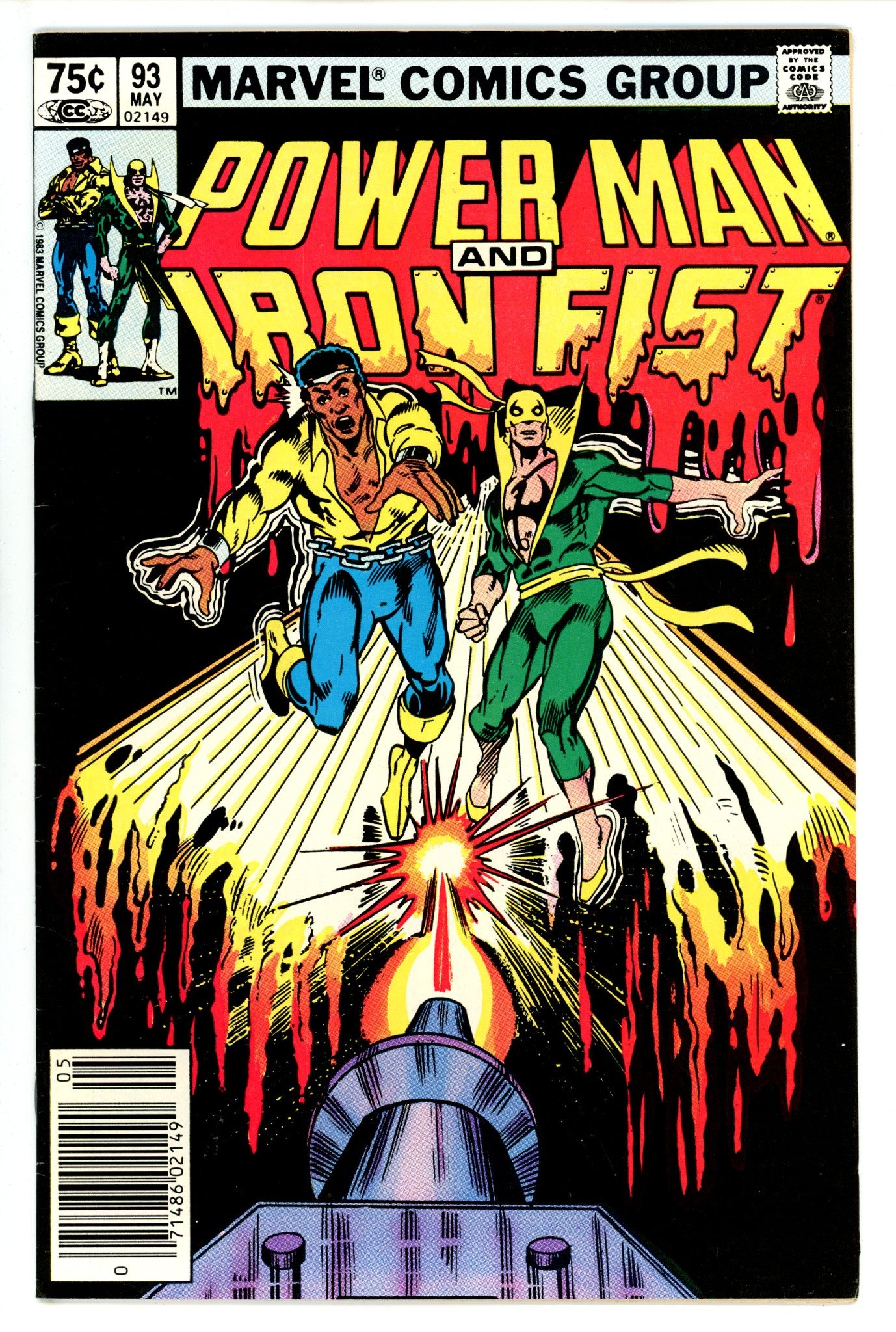 Power Man and Iron Fist Vol 1 93 Canadian Variant FN+ (1983)