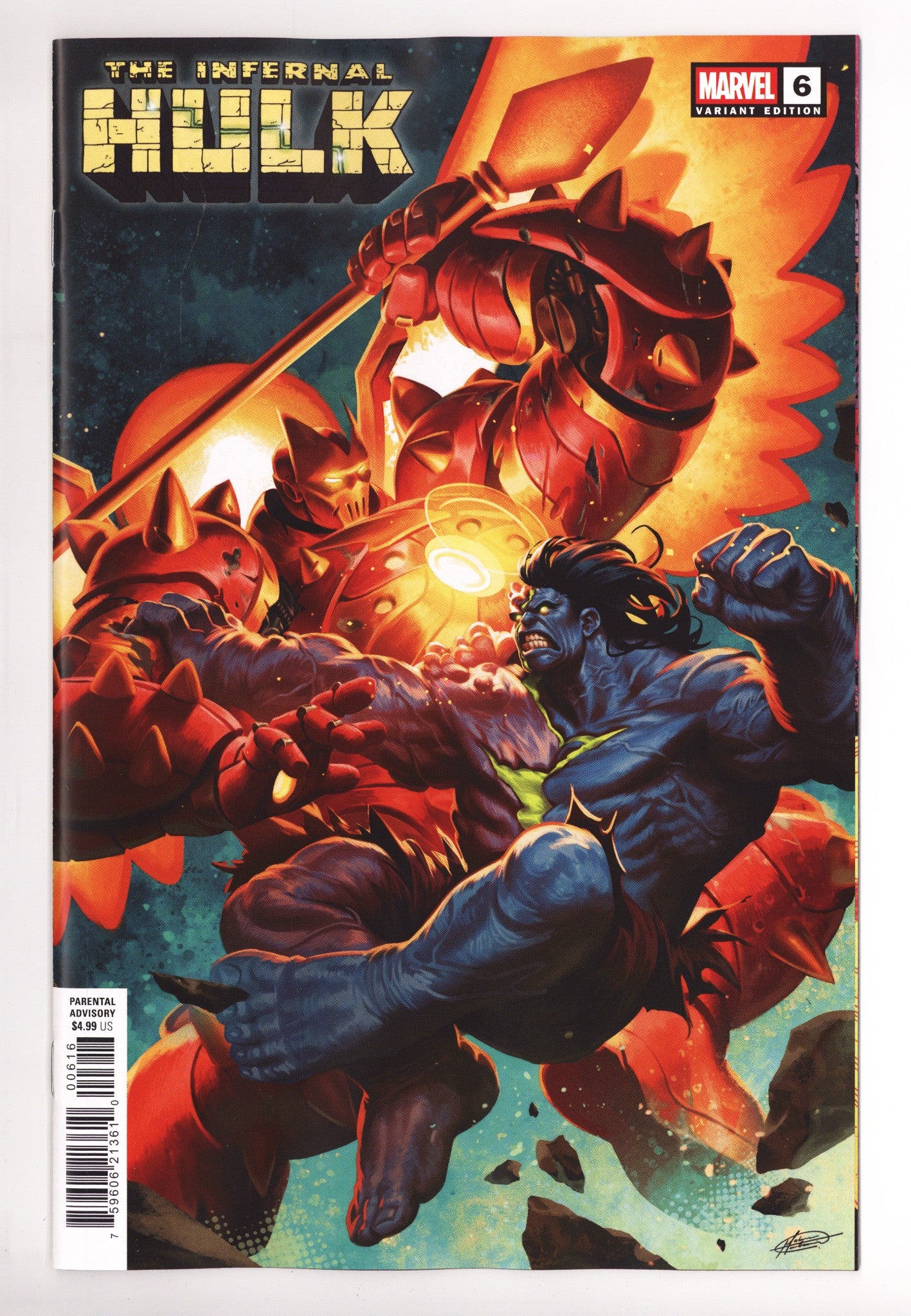 Infernal Hulk  6 Manhanini  Incentive NM-  (2026)
