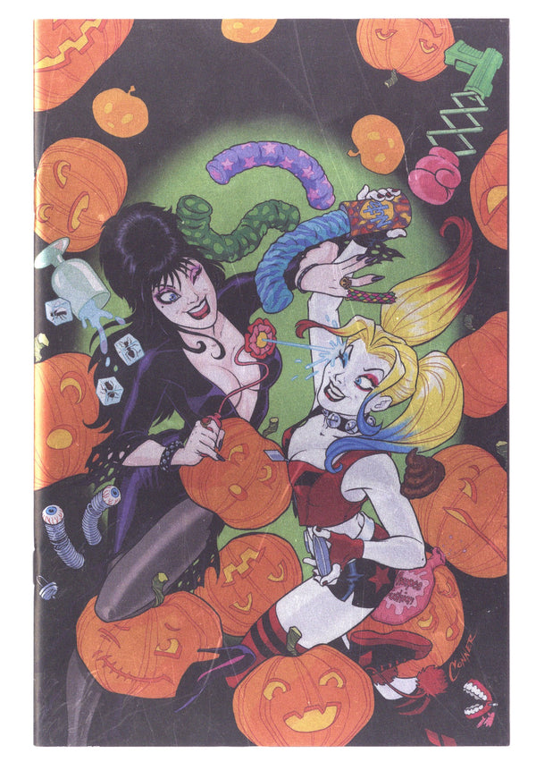 Harley Quinn X Elvira 1 Conner Foil Virgin Variant NM (2025)