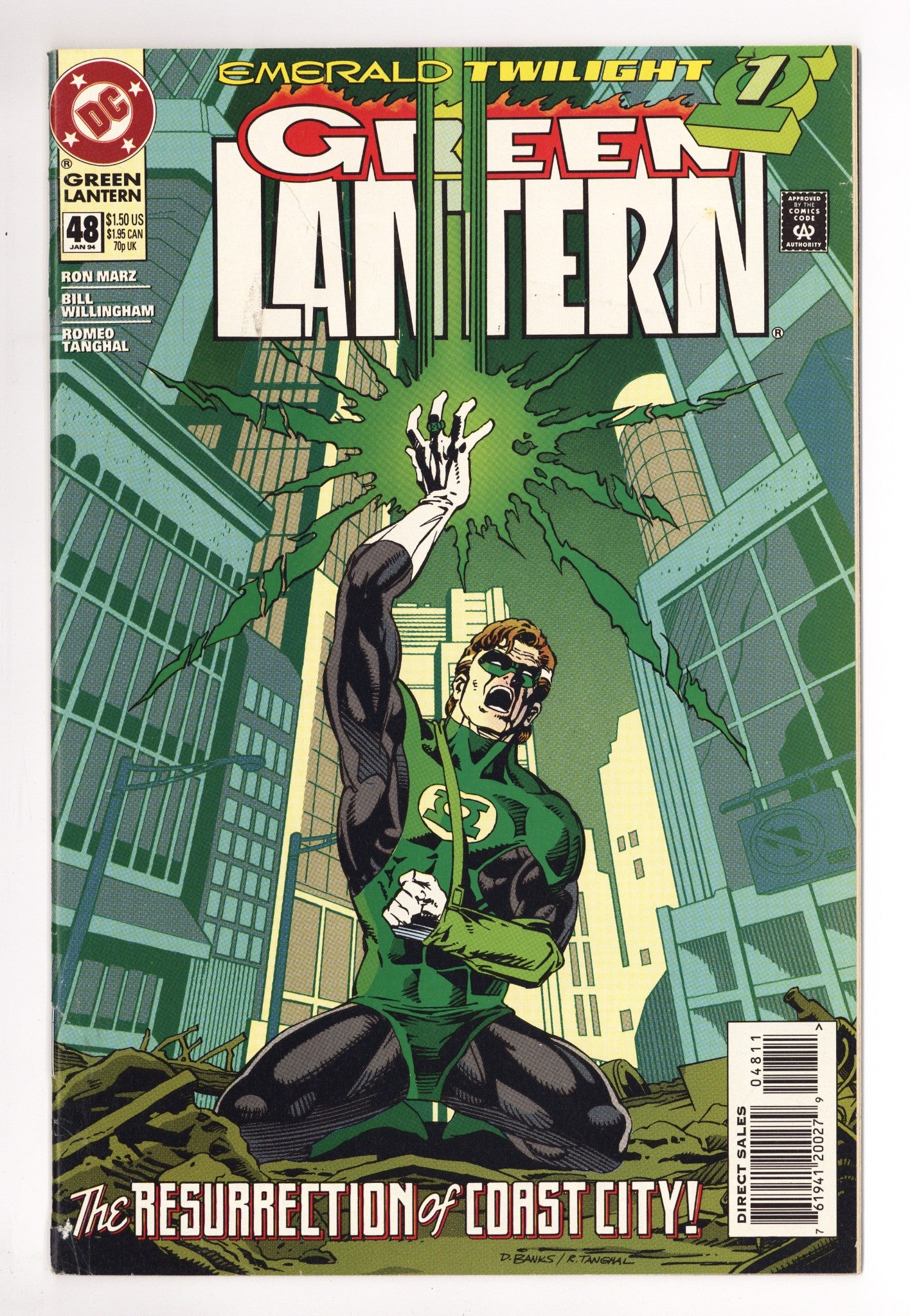 Green Lantern Vol 3 48 VG+ (4.5) (1994) 