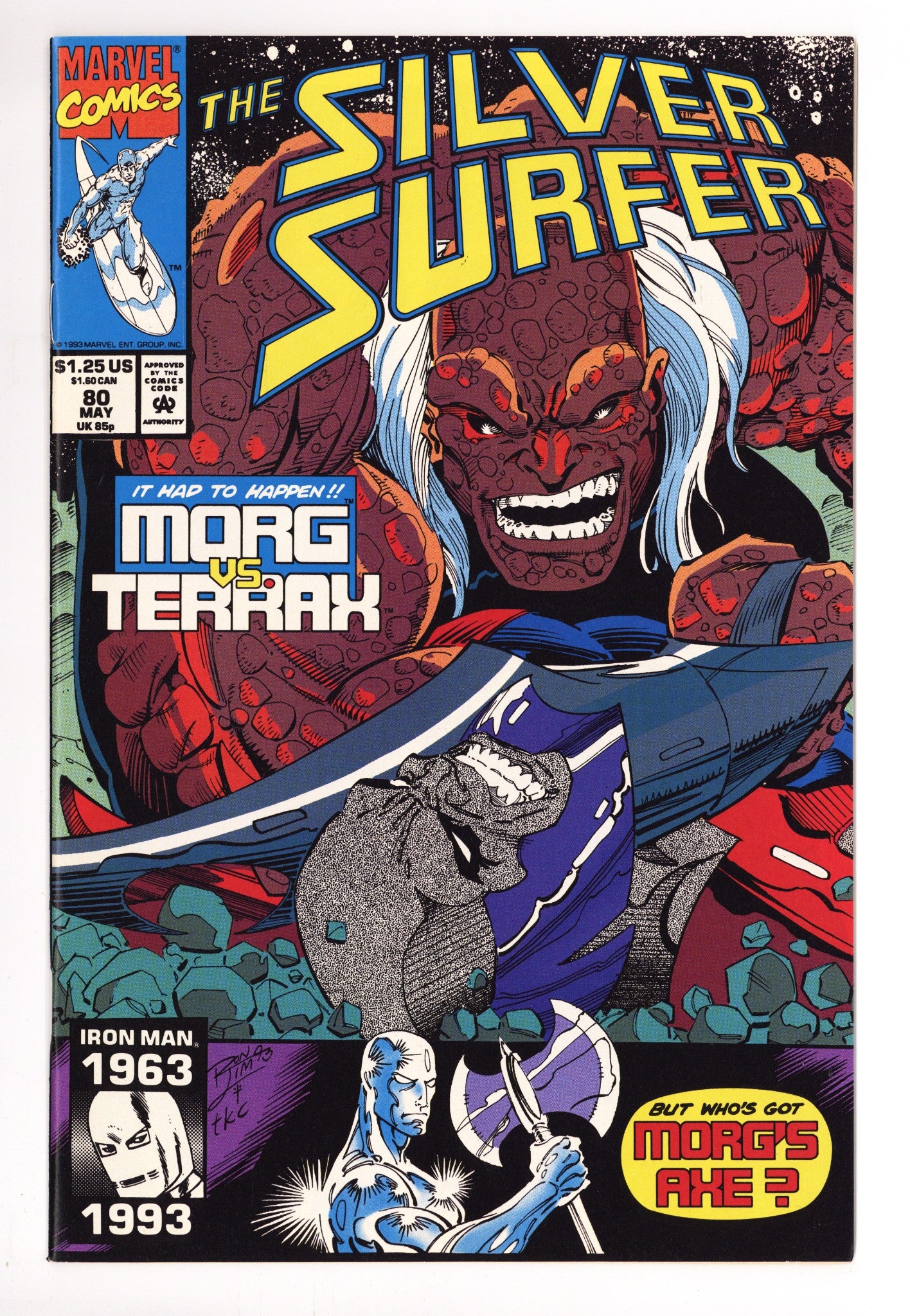 Silver Surfer Vol 3 80 Mid Grade (1993) 