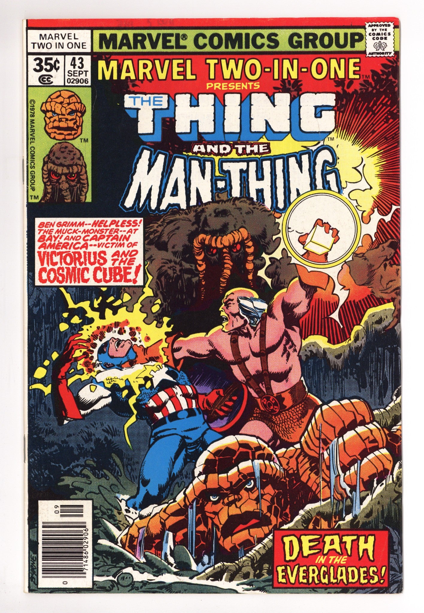 Marvel Two-in-One Vol 1 43 Mid Grade (1978) 