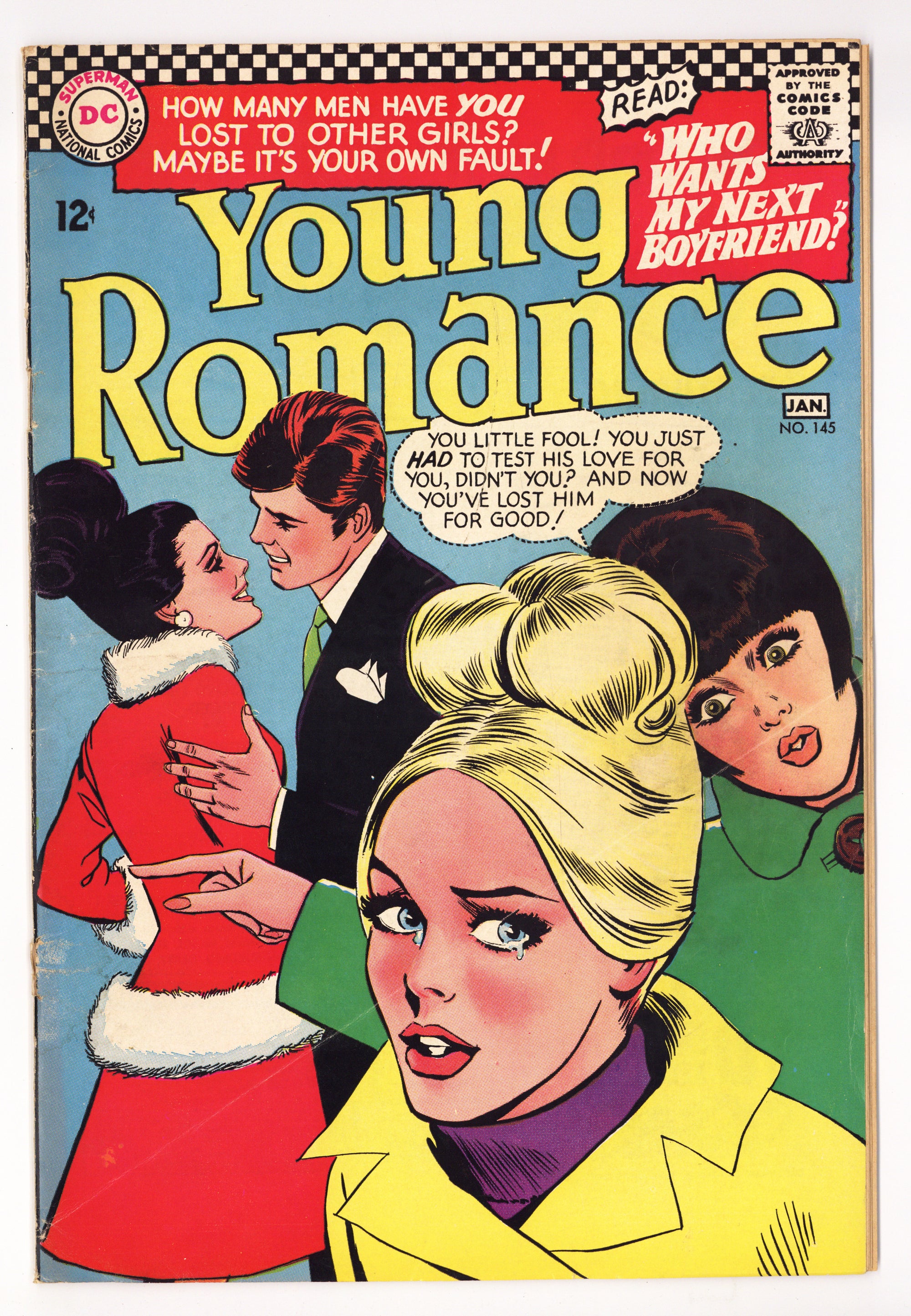 Young Romance 145 GD/VG (3.0) (1966) 