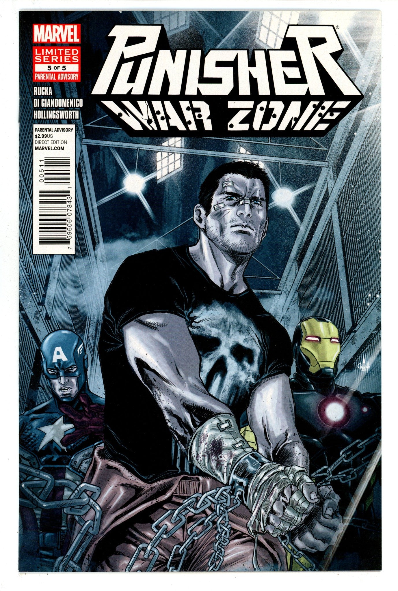 Punisher: War Zone Vol 3 5 High Grade (2013) 