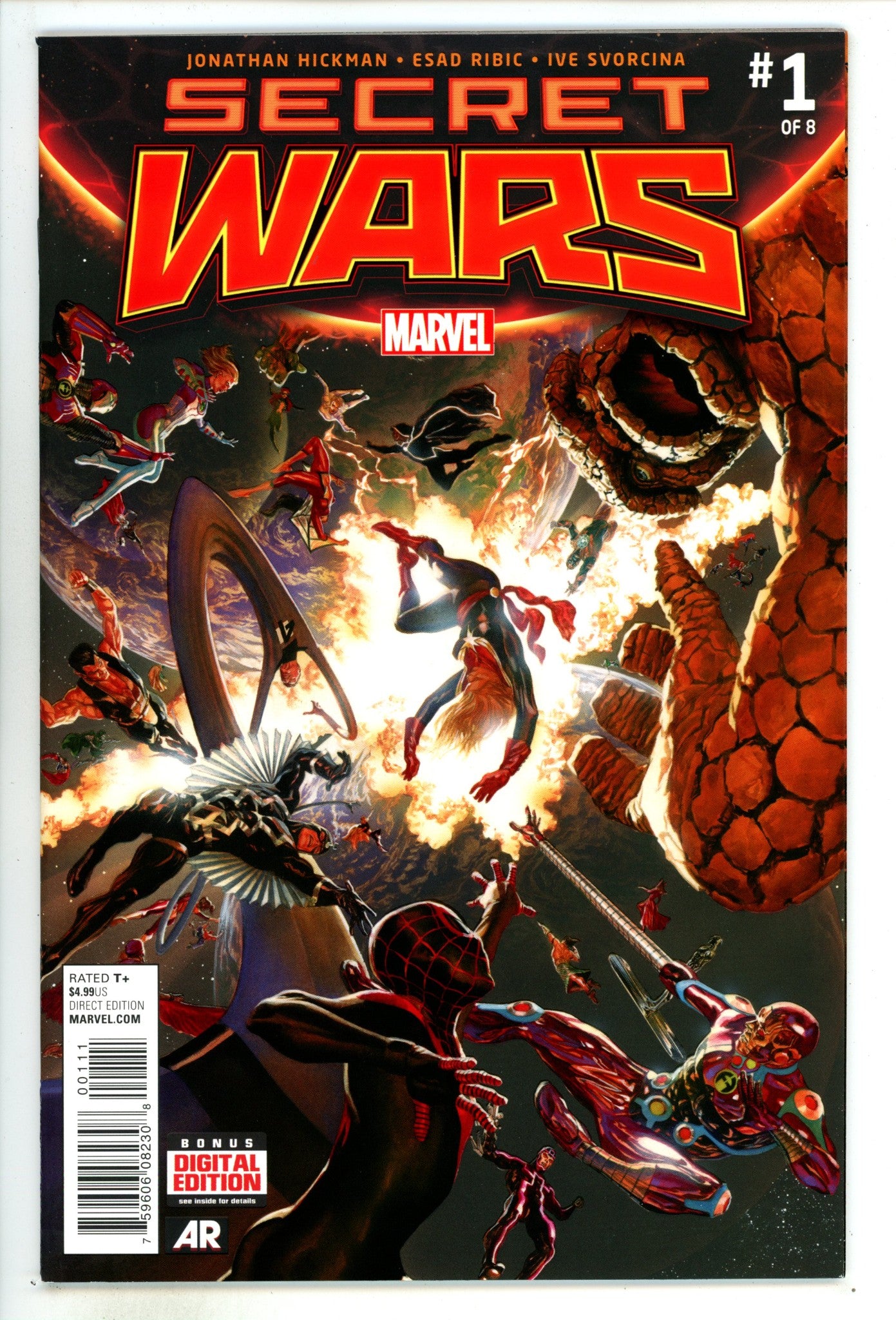 Secret Wars 1 NM- (9.2) (2015) 