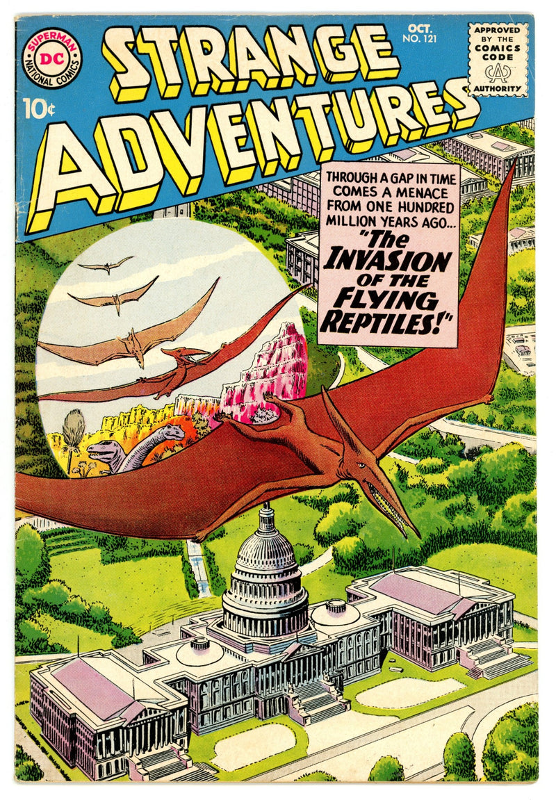 Strange Adventures Vol 1 121  FN- (5.5)   (1960)        