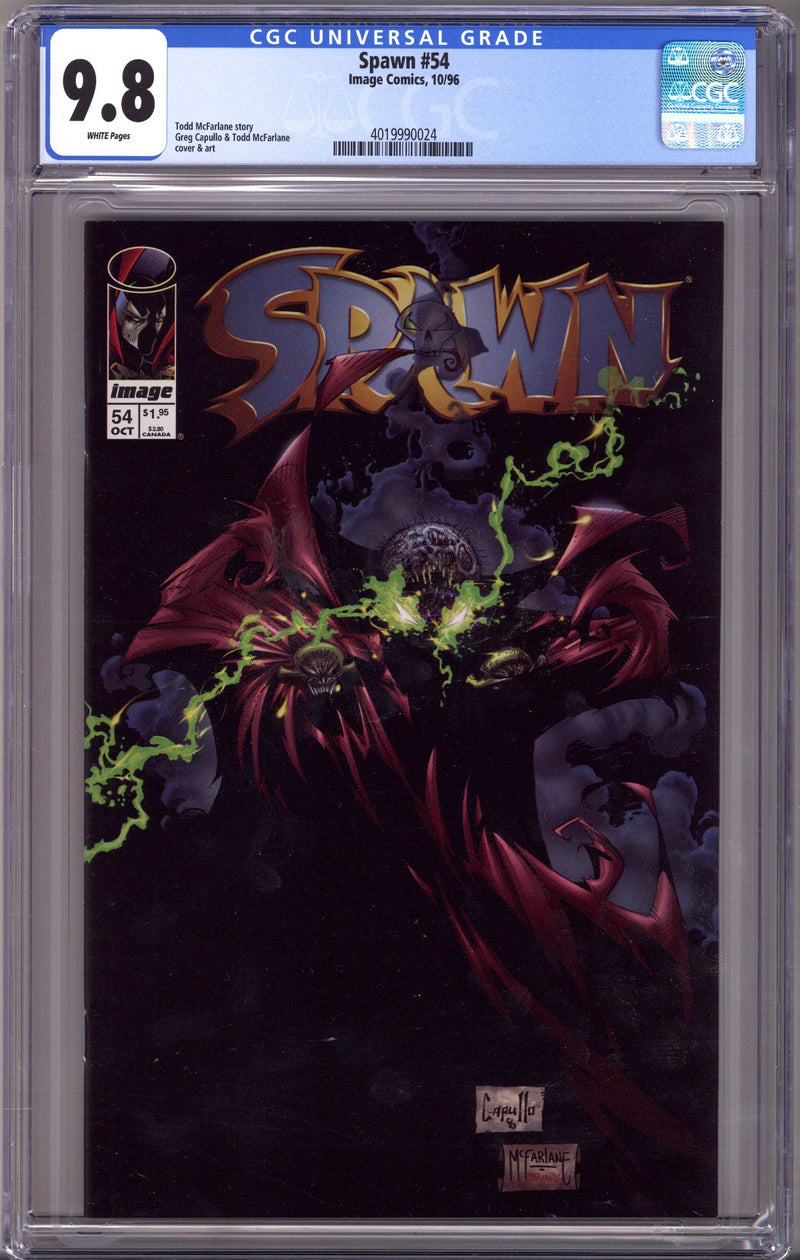 Spawn 54 CGC 9.8 (NM/M) (1996)