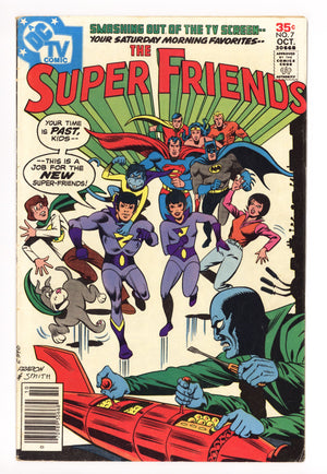 Super Friends Vol 1 7 FN- (5.5) (1977)