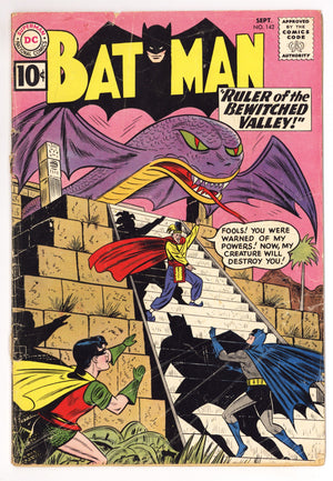 Batman Vol 1 142 FR (1.0) Cover Detached (1961)