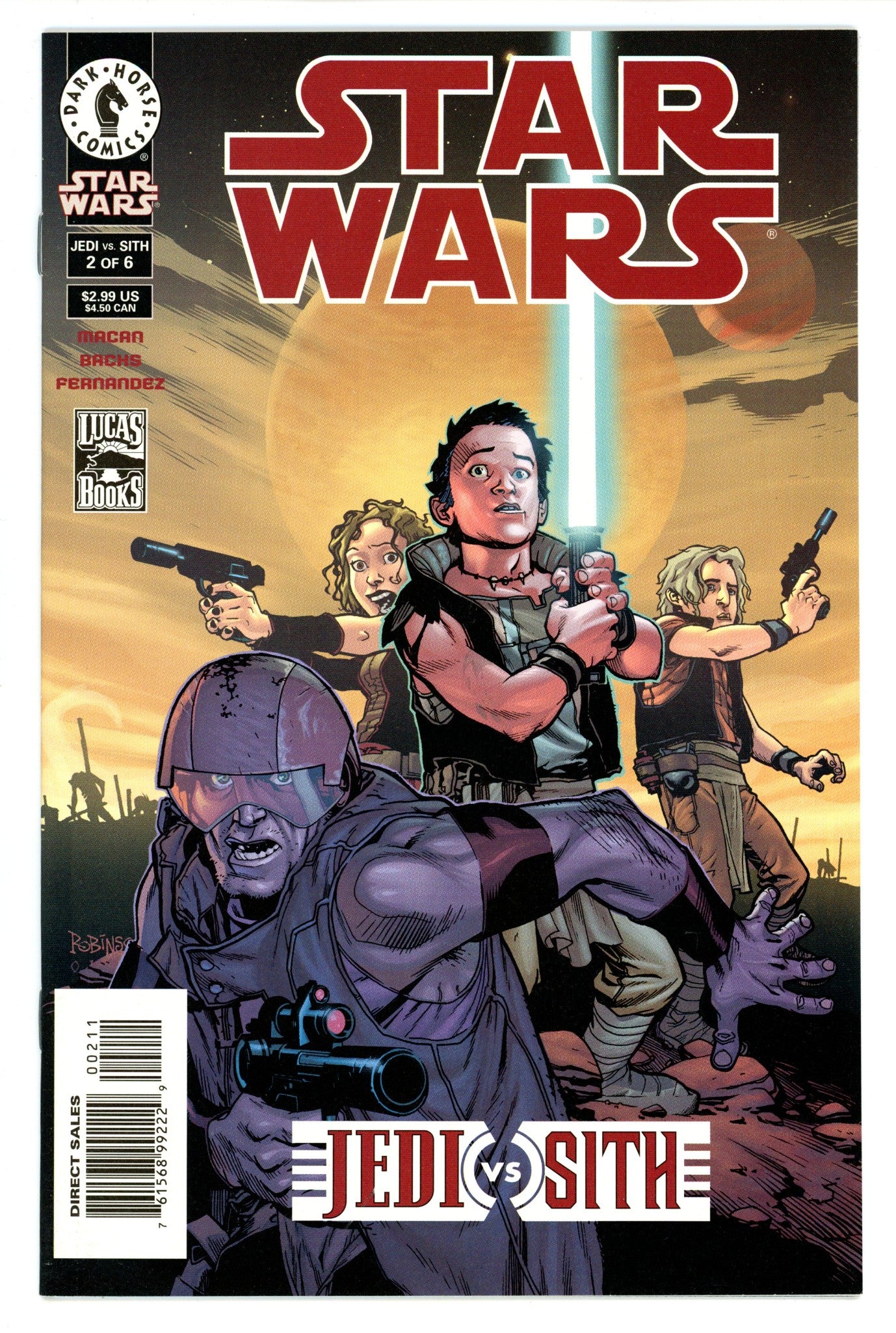 Star Wars: Jedi vs. Sith 2 NM- (9.2) (2001) 