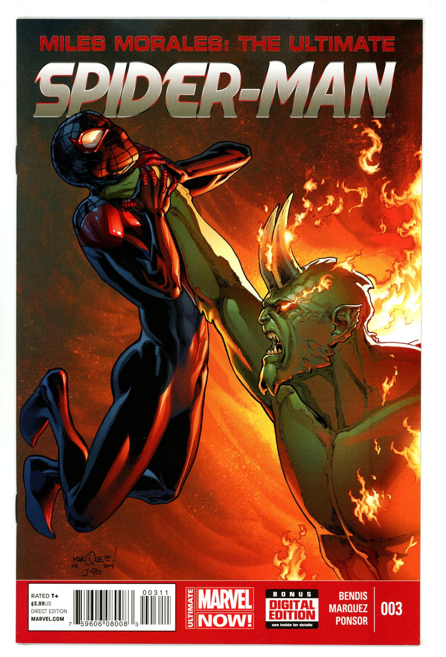 Miles Morales: Ultimate Spider-Man 3 High Grade (2014) 