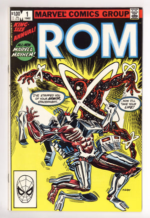 Rom Annual Vol 1 1 High Grade (1982)