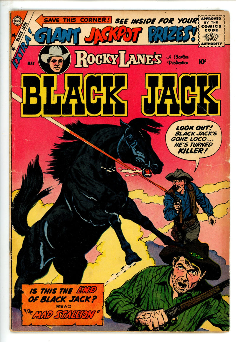 Rocky Lane's Black Jack 27 VG (4.0) (1959) 