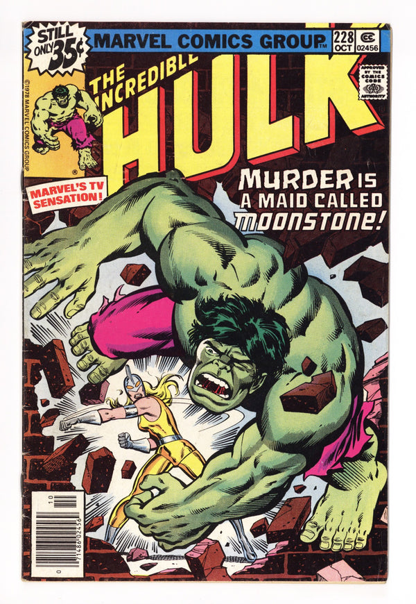 The Incredible Hulk Vol 1 228 VG (4.0) (1978)