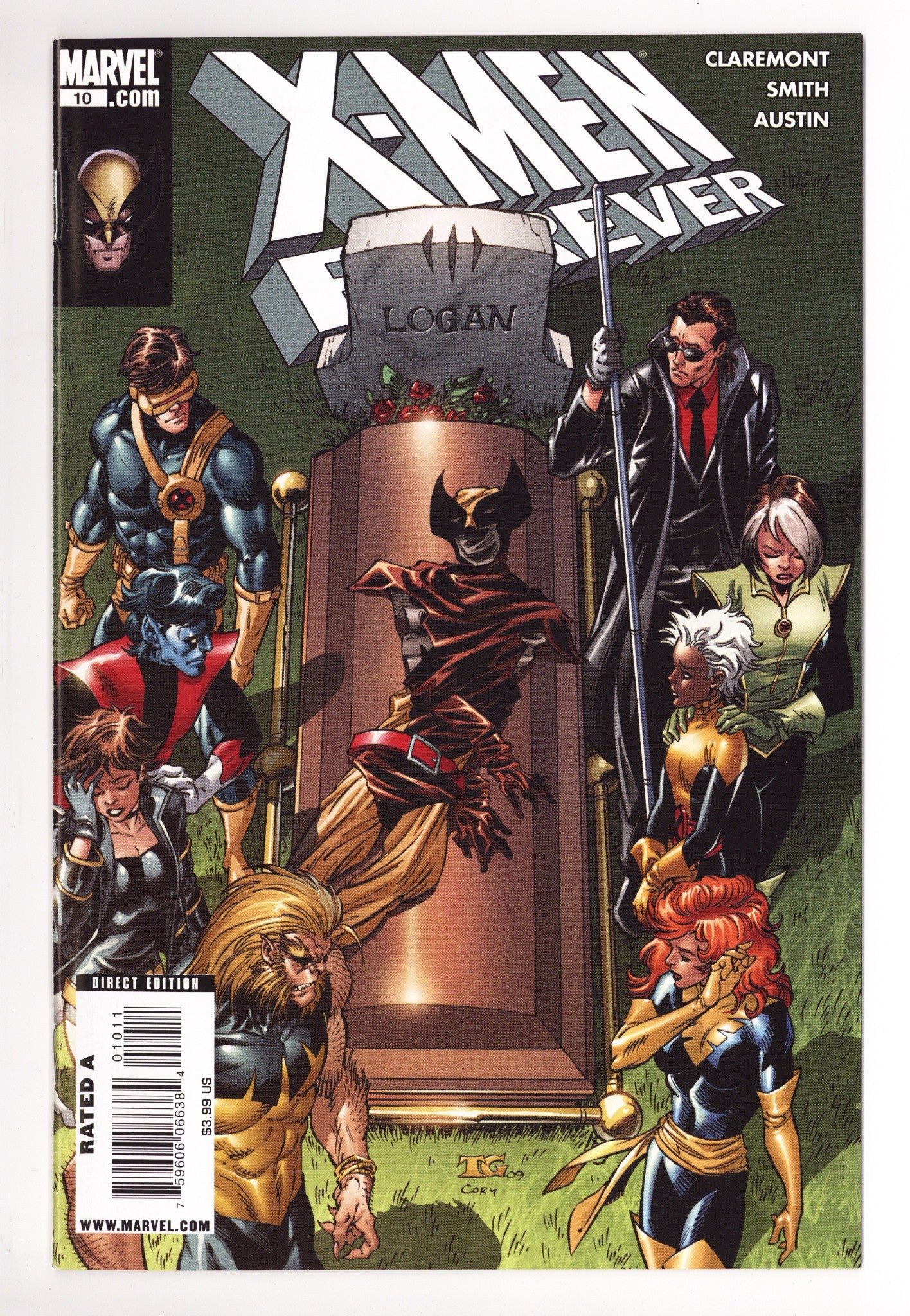 X-Men Forever Vol 2 10 High Grade (2009) 