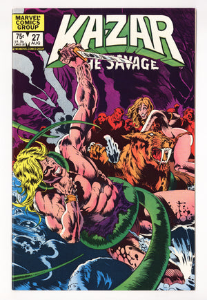 Ka-Zar the Savage Vol 3 27 Mid Grade (1983)