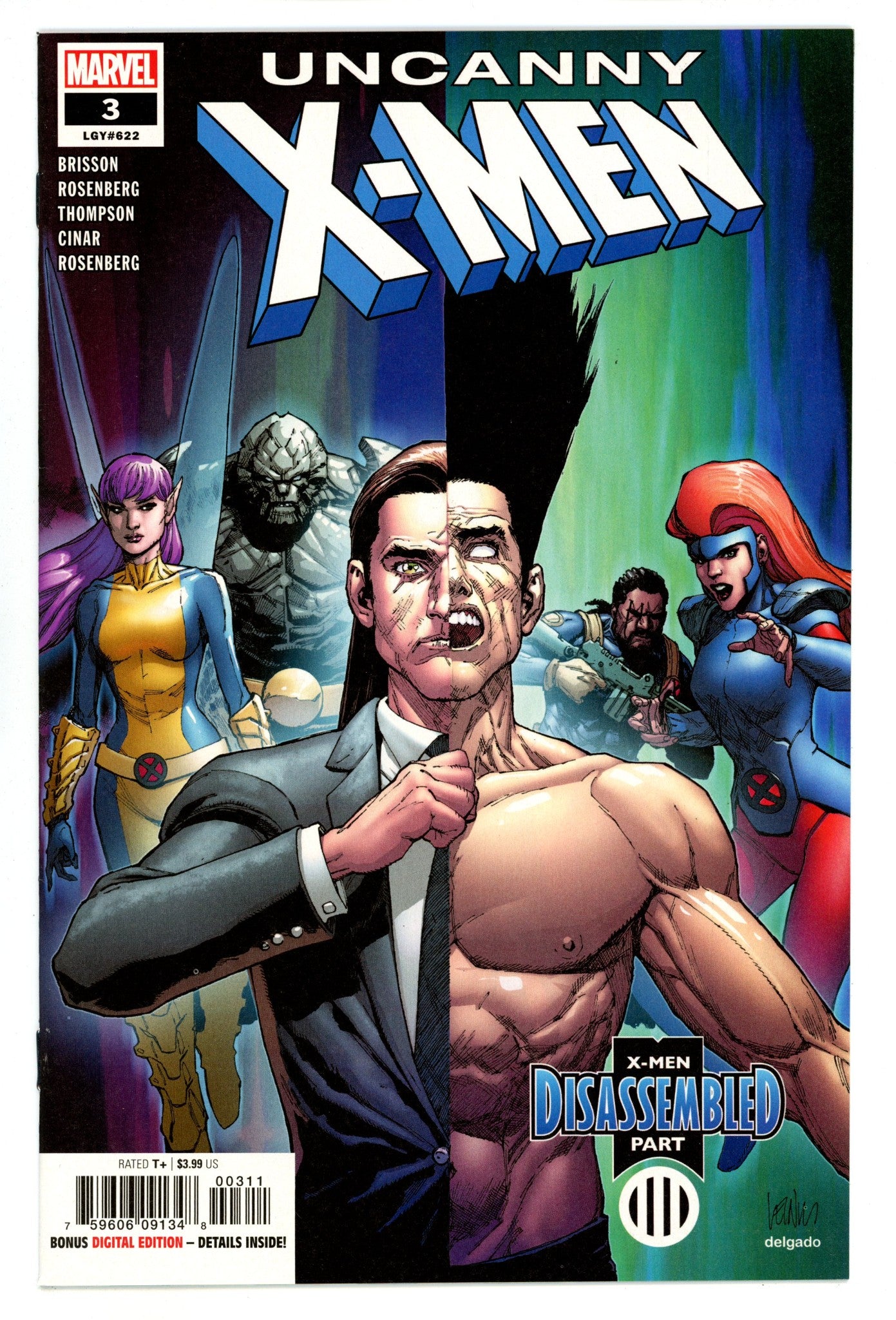 Uncanny X-Men Vol 5 3 (622) High Grade (2019) 