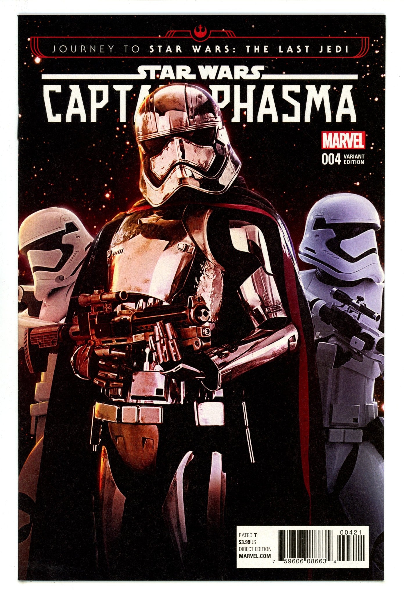 Journey to Star Wars: The Last Jedi - Captain Phasma 4 High Grade (2017) Movie Incentive Variant 