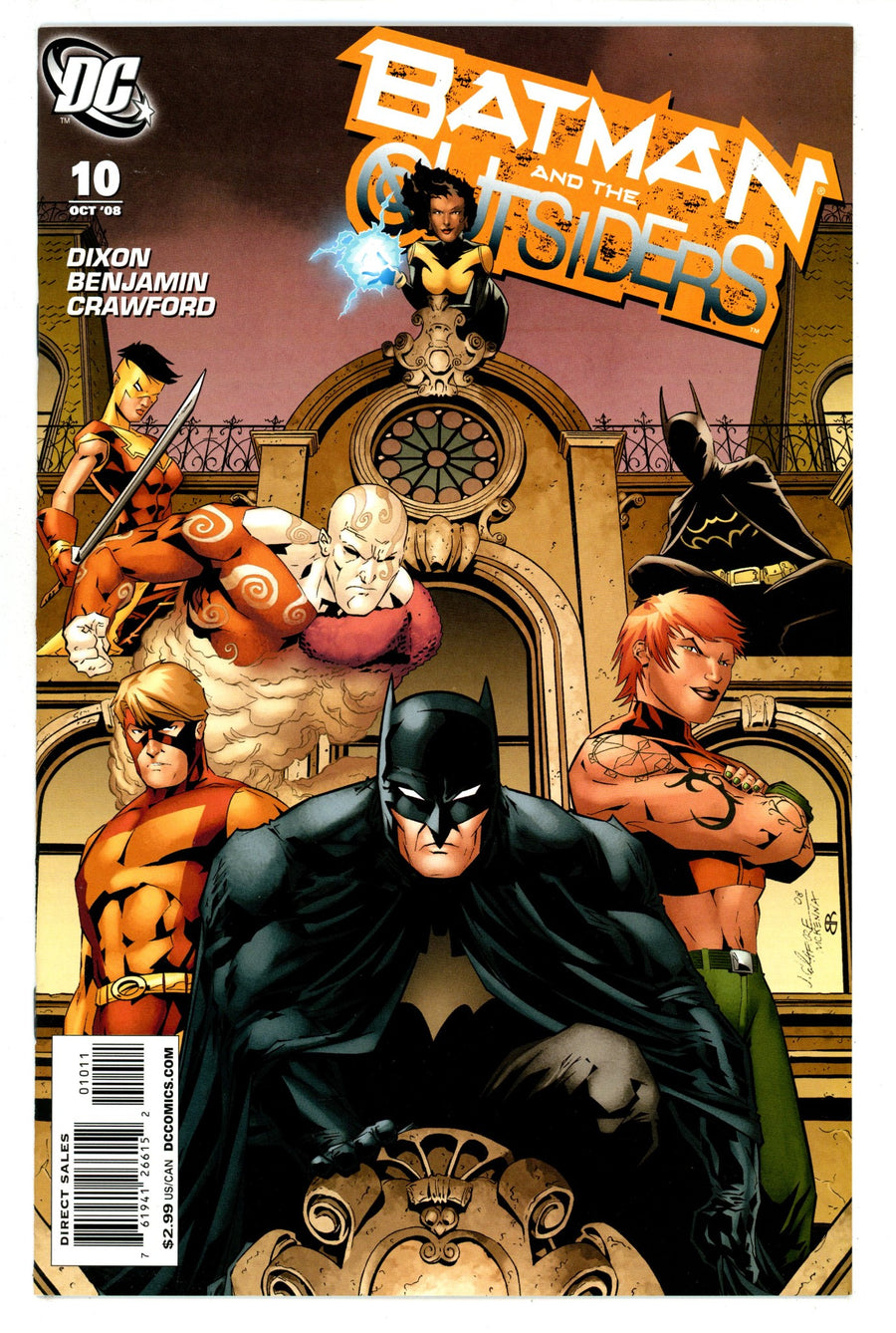 Batman and the Outsiders Vol 2 10 High Grade (2008) 