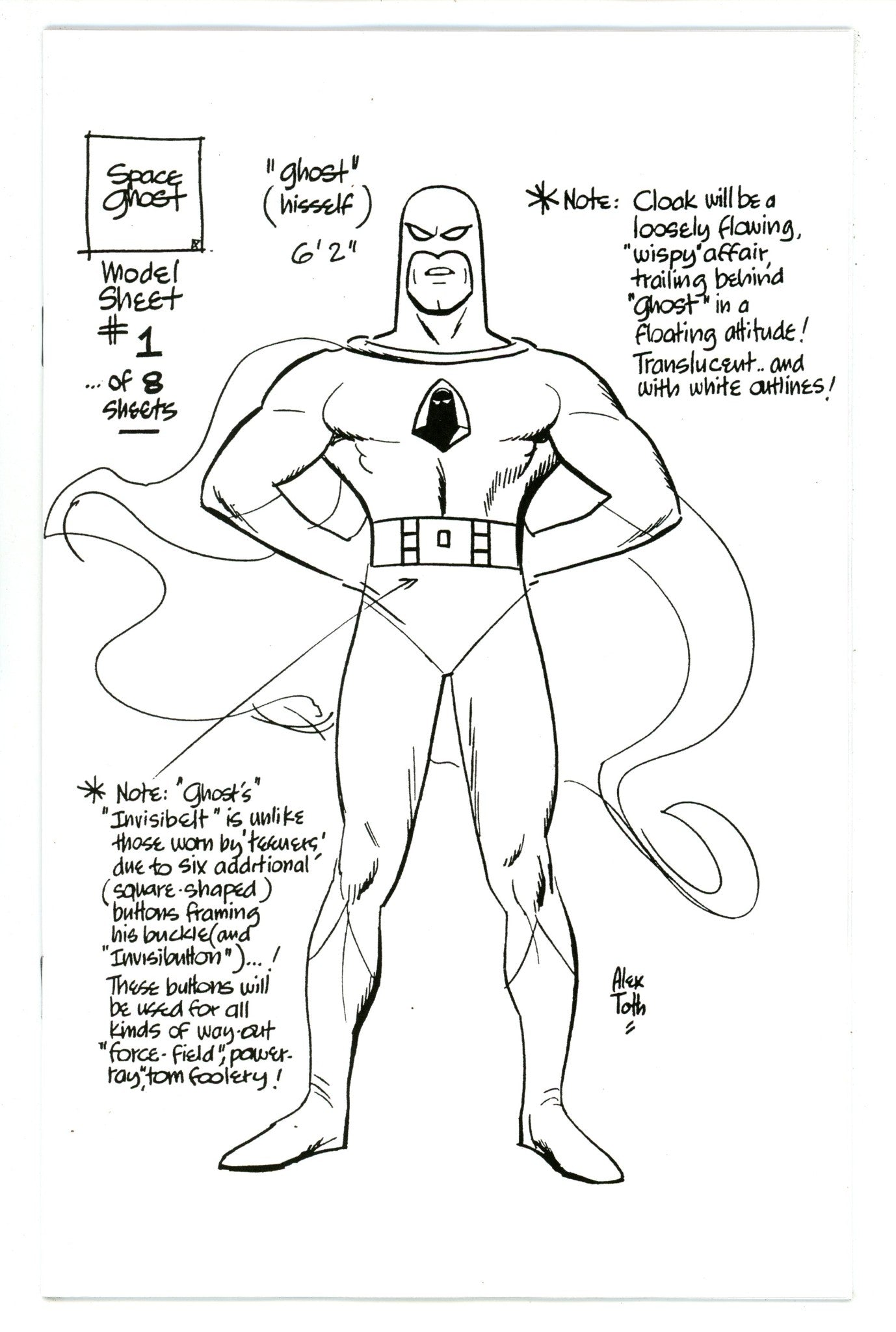 Space Ghost 3 Toth Virgin Variant (2024)