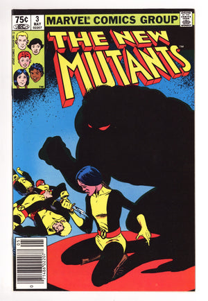 The New Mutants Vol 1 3 NM- (9.2) (1983) Canadian Price Variant