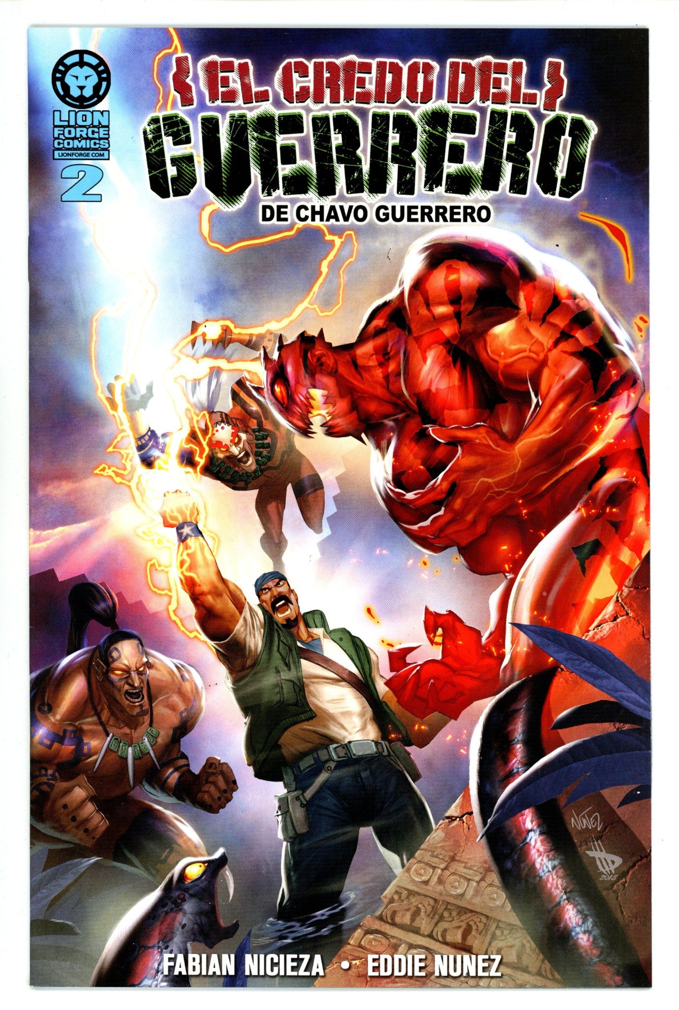 Chavo Guerrero's Warriors Creed 2 High Grade (2016) Spanish Variant 