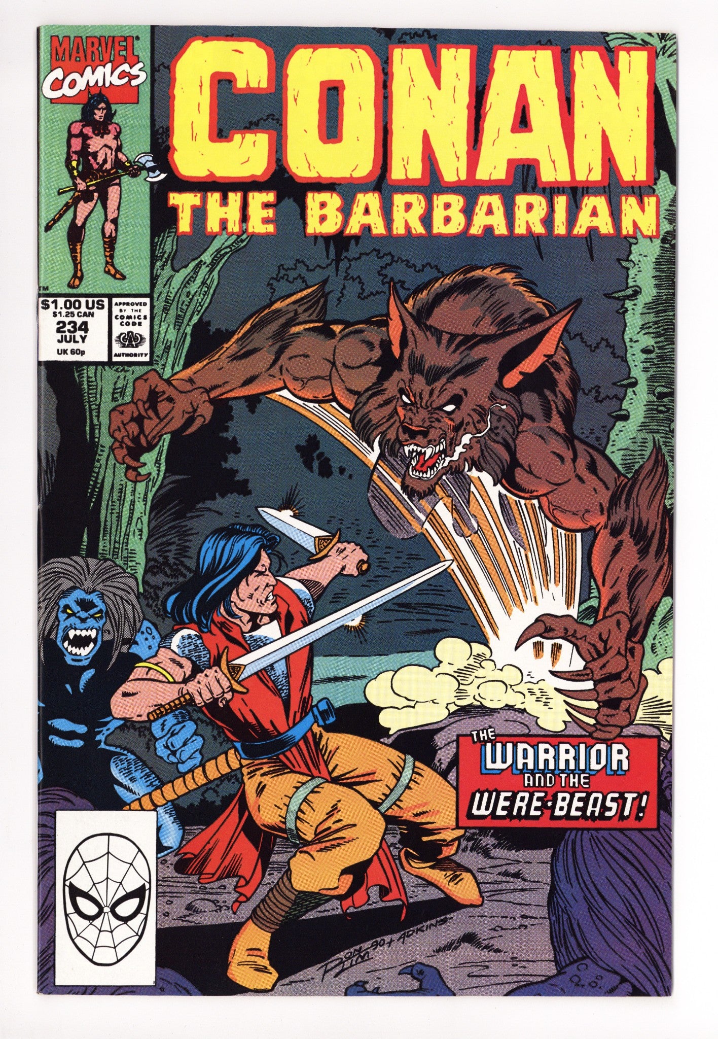 Conan the Barbarian Vol 1 234 High Grade (1990) 
