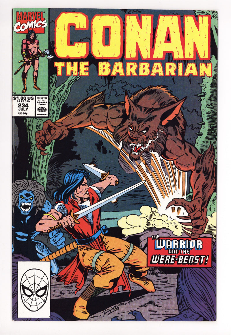 Conan the Barbarian Vol 1 234 High Grade (1990) 