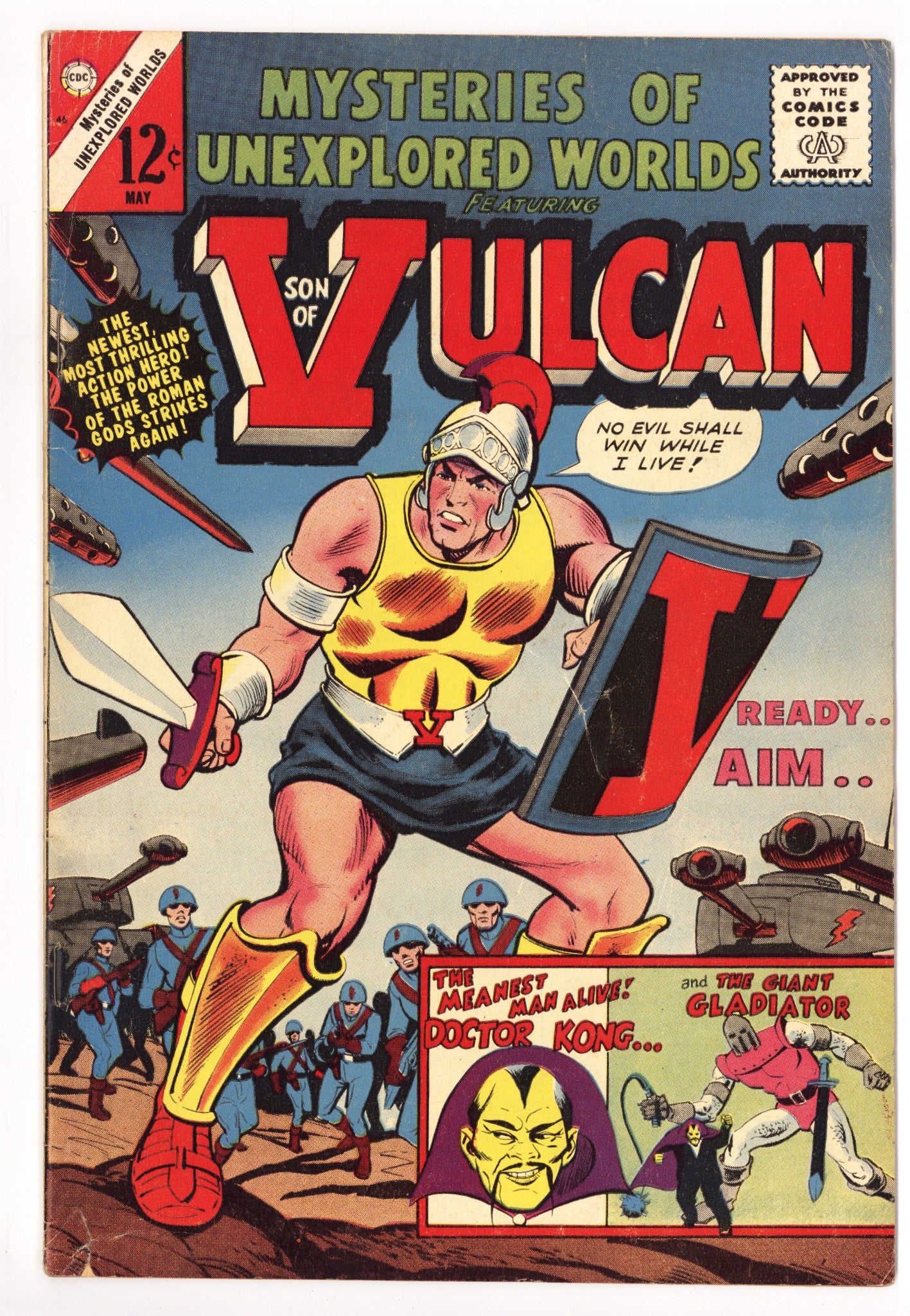 Mysteries of Unexplored Worlds Vol 1 46 Low Grade (1965) 