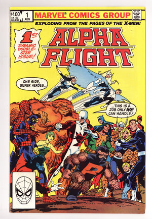 Alpha Flight Vol 1 1 VF (8.0) (1983)