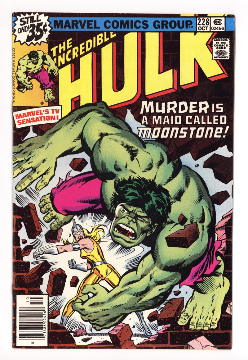 The Incredible Hulk Vol 1 228 FN (6.0) (1978) 