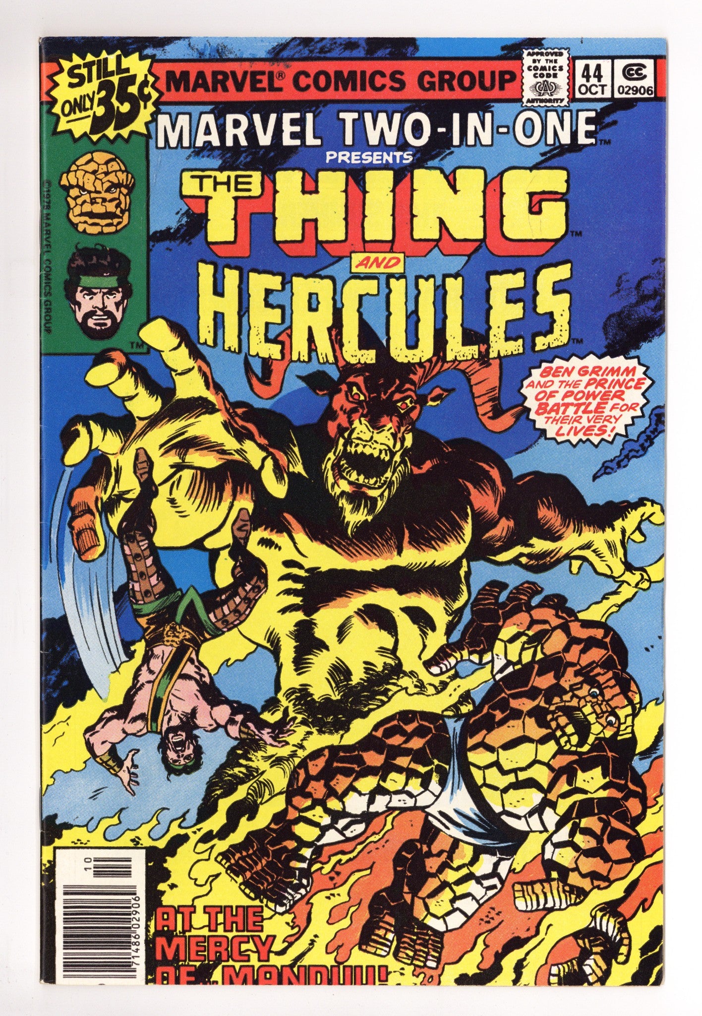 Marvel Two-in-One Vol 1 44 Mid Grade (1978) 