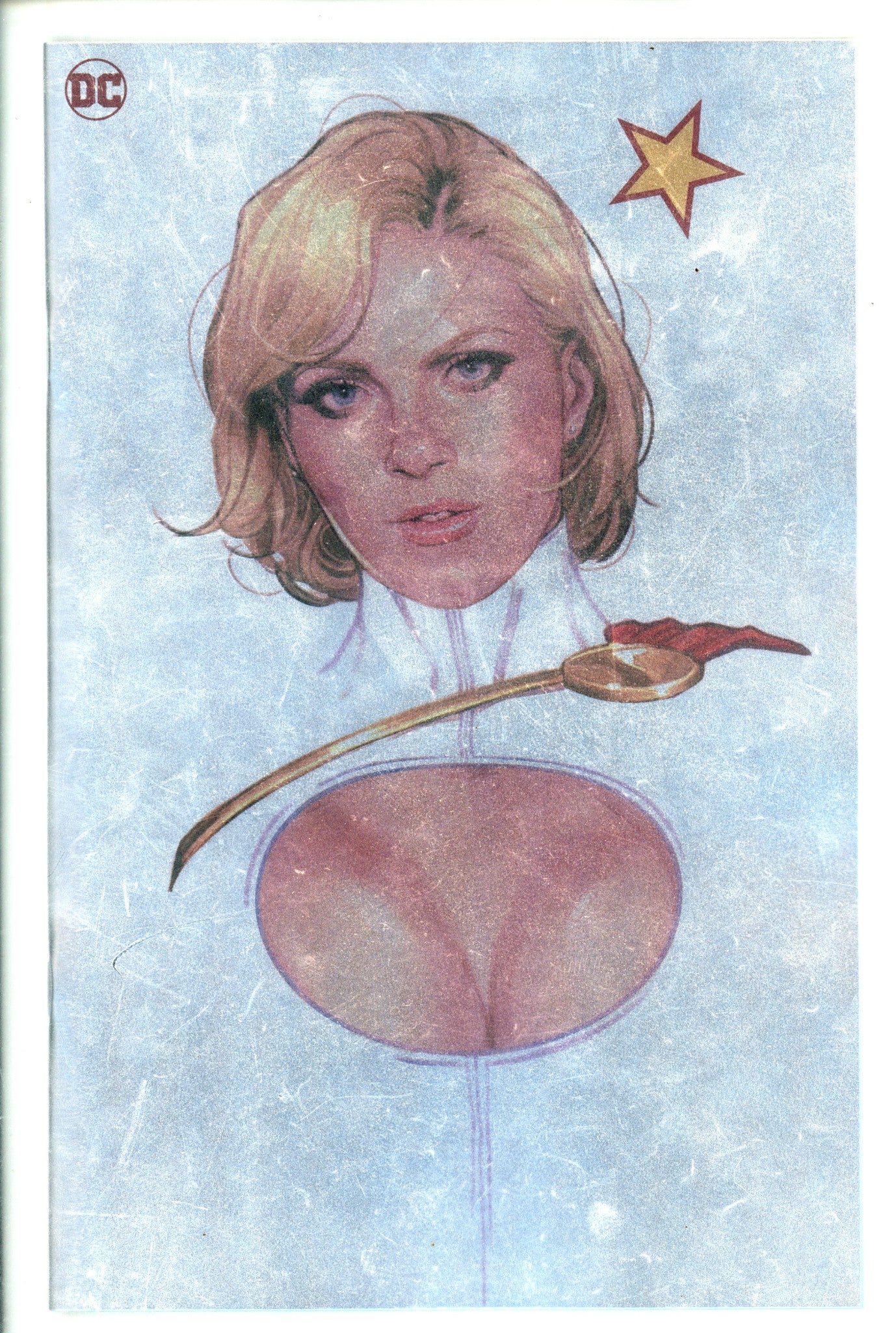 Power Girl Uncovered 1 Sway Foil Variant (2024)