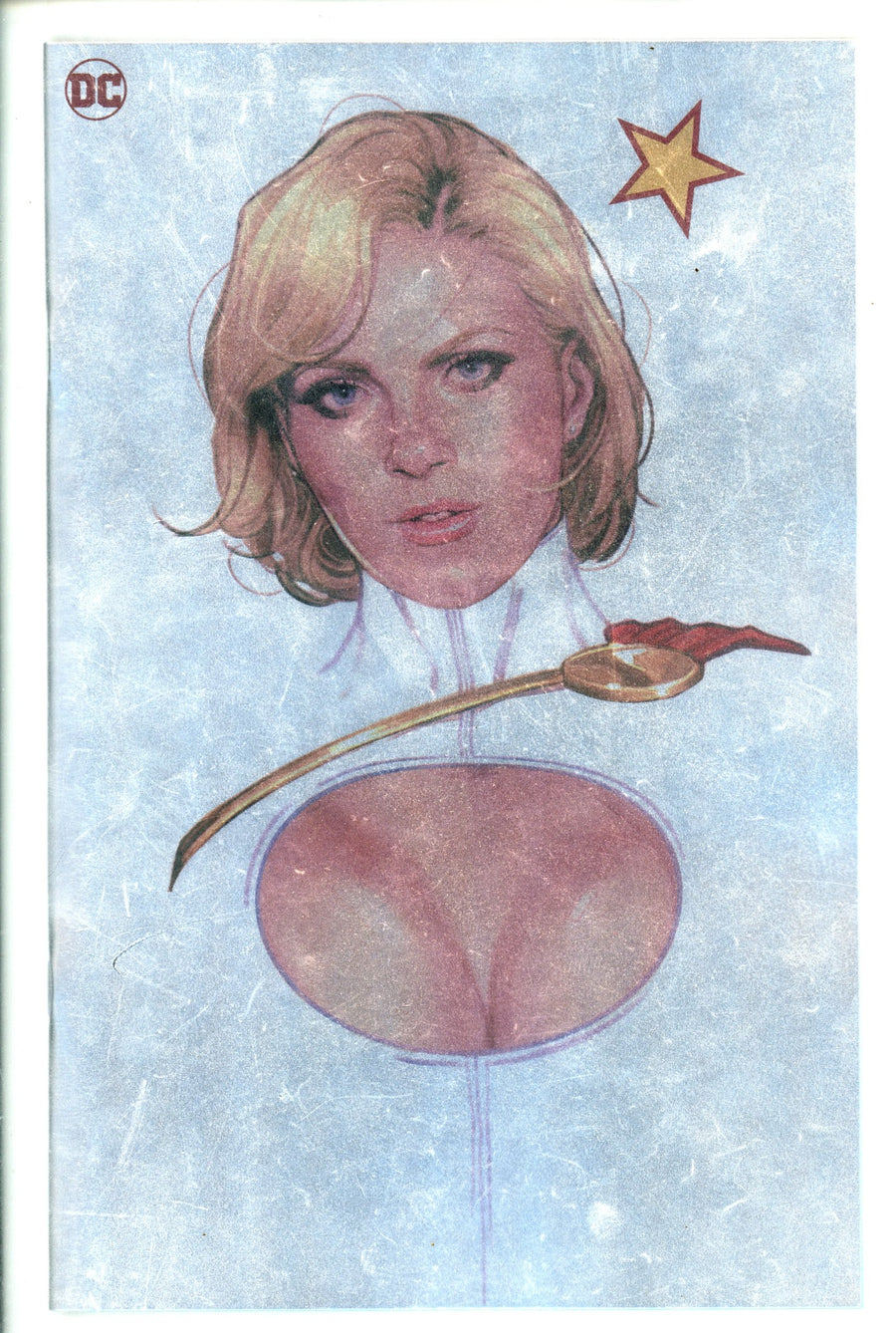Power Girl Uncovered 1 Sway Foil Variant (2024)