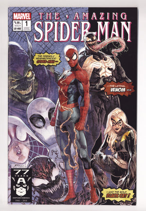 Amazing Spider-Man Vol 5 1 (802) NM- (9.2) (2018) Campbell Homage Exclusive Variant