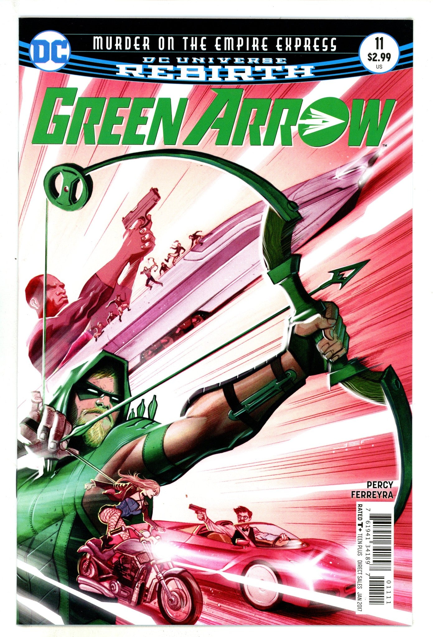 Green Arrow Vol 6 11 High Grade (2017) 