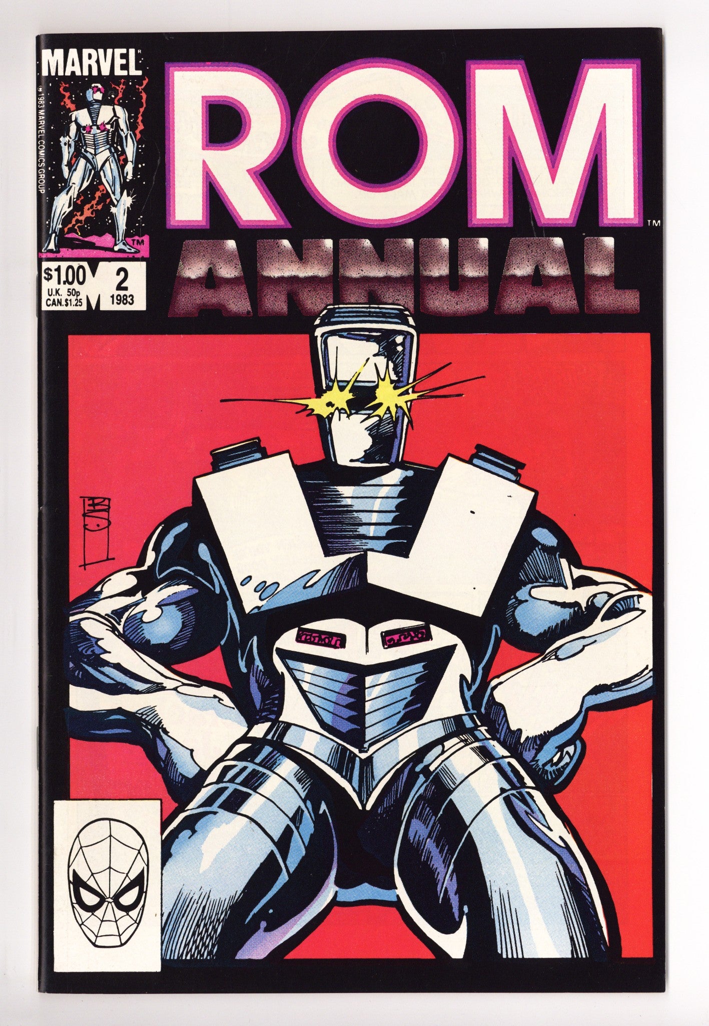 Rom Annual Vol 1 2 High Grade (1983) 