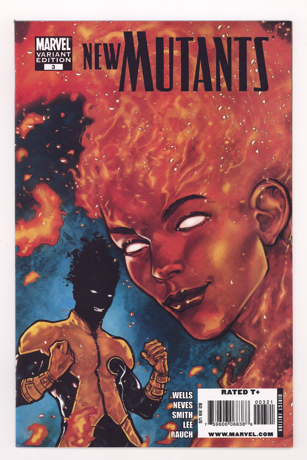 New Mutants Vol 3 3 High Grade (2009) Pierfederici Variant