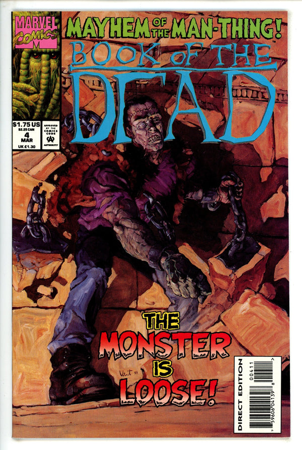 Book of the Dead 4 VF/NM (1994)