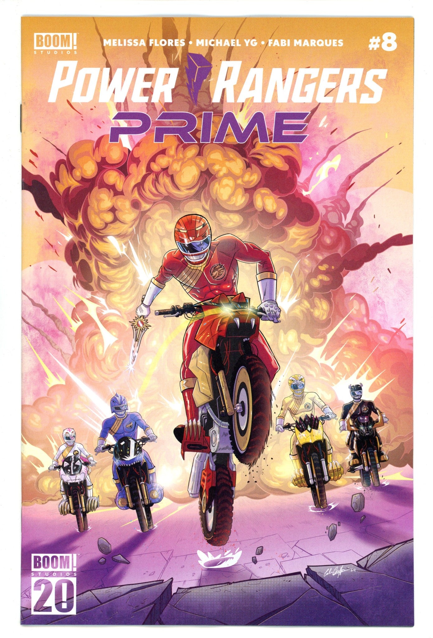 Power Rangers Prime  8 Griffin  Variant   (2025)