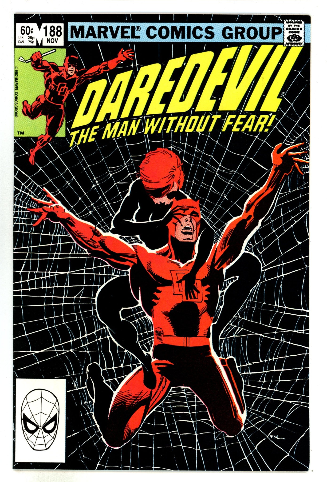 Daredevil Vol 1 188 High Grade (1982) 
