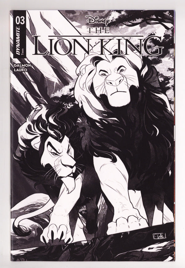 Lion King 3 Galmon B&W Variant (2026)