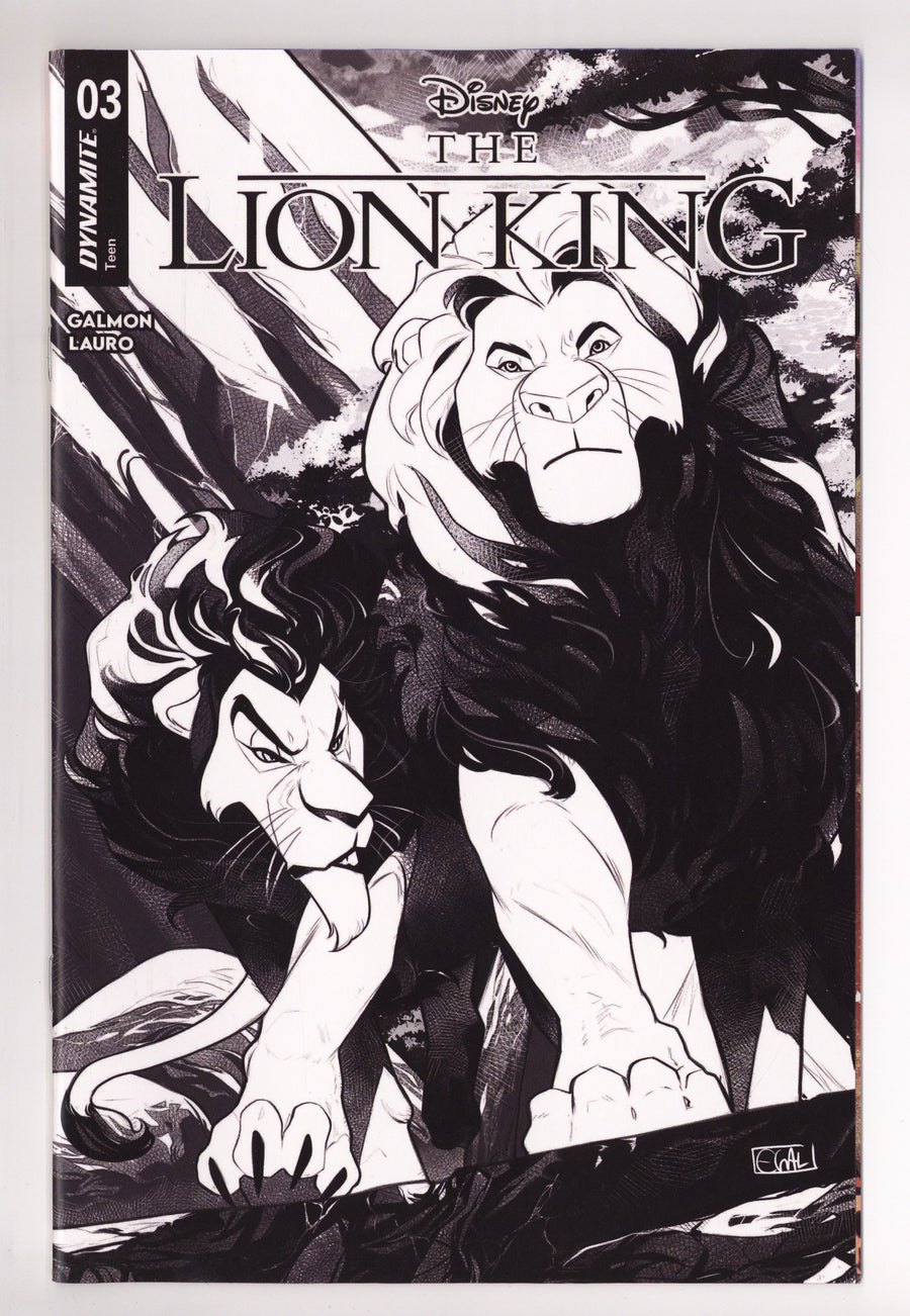 Lion King 3 Galmon B&W Variant (2026)