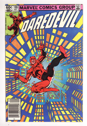 Daredevil Vol 1 186 Mid Grade (1982) Newsstand