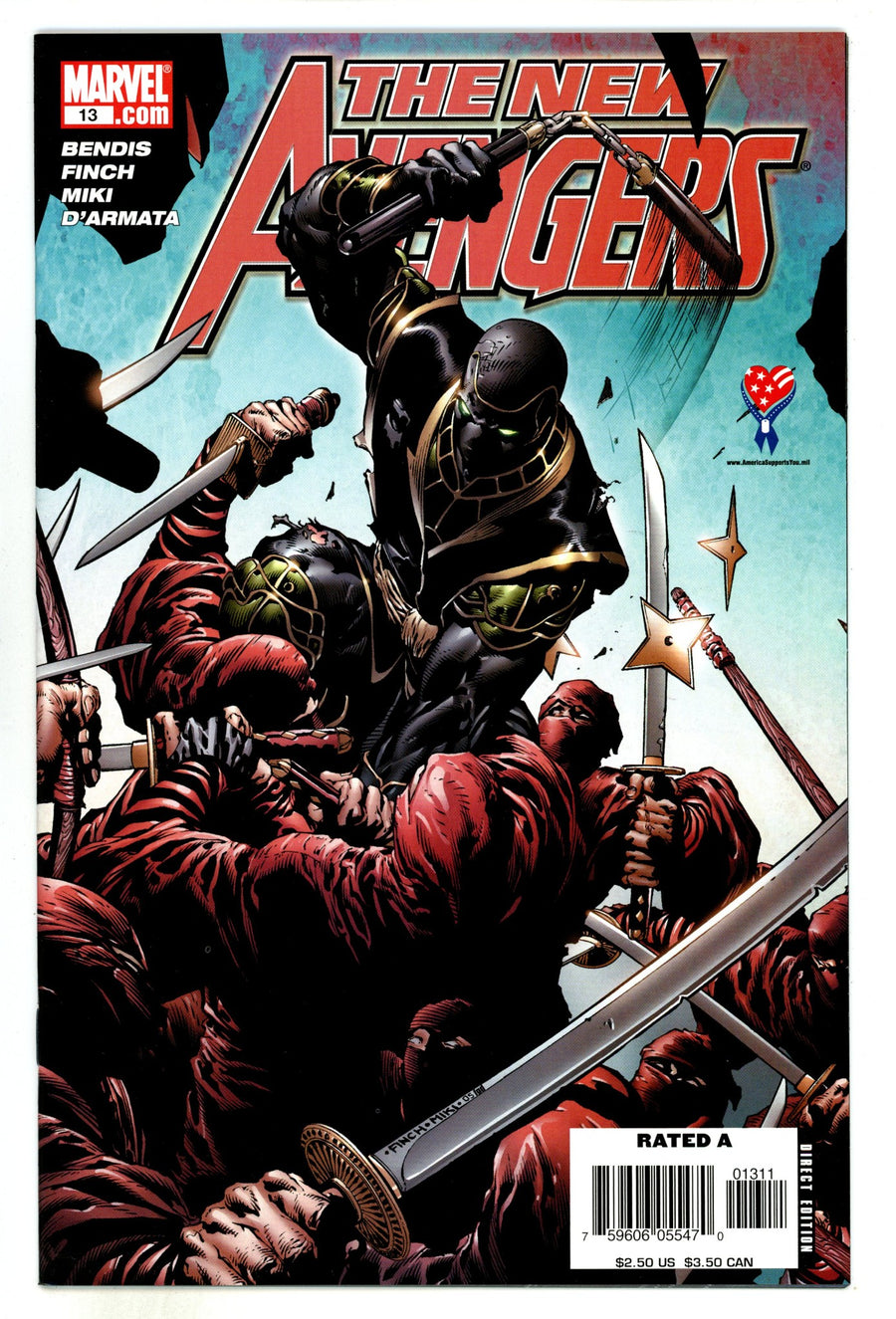 New Avengers Vol 1 13  High Grade  (2006)  
