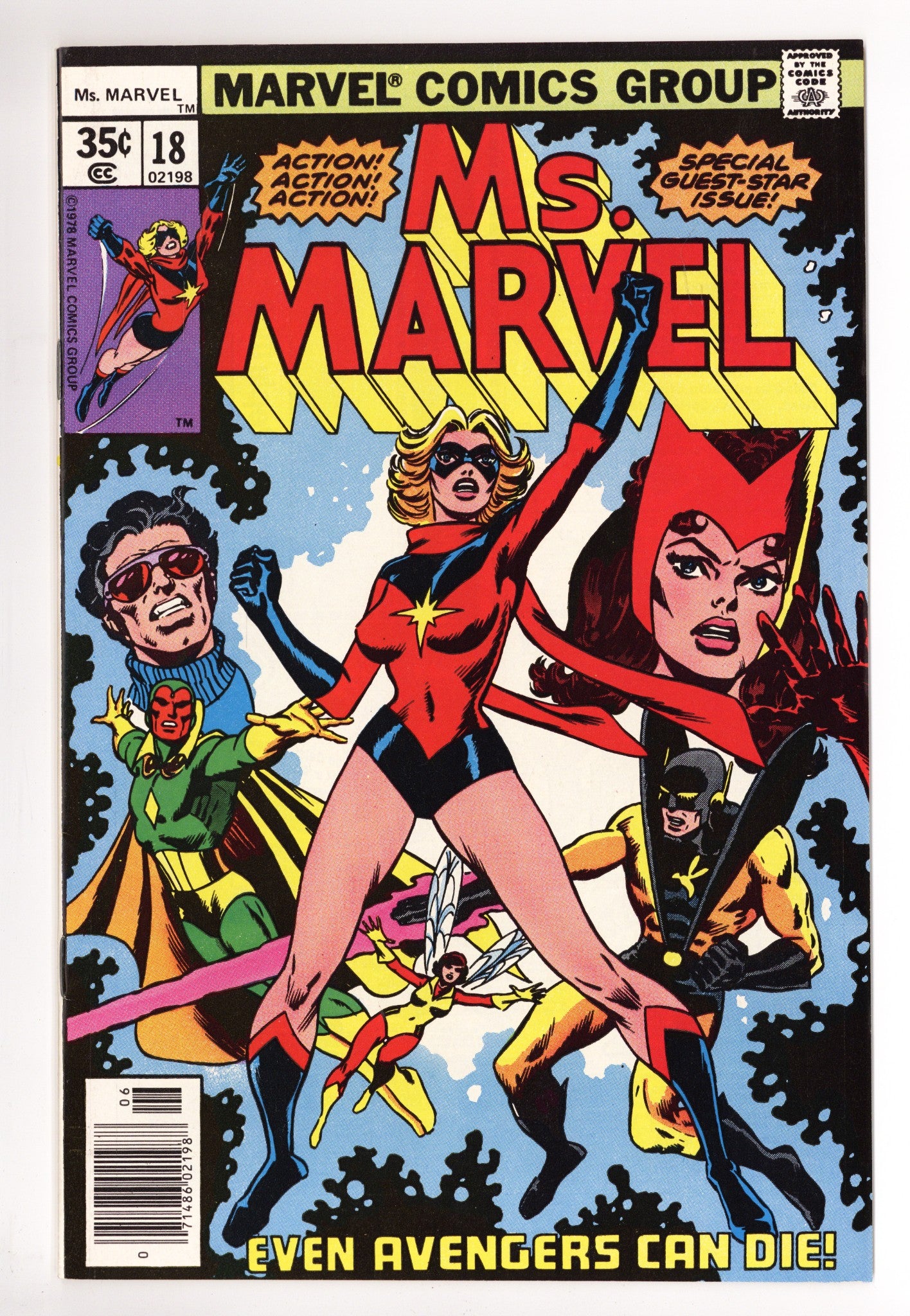 Ms. Marvel Vol 1 18 NM- (9.2) (1978) 