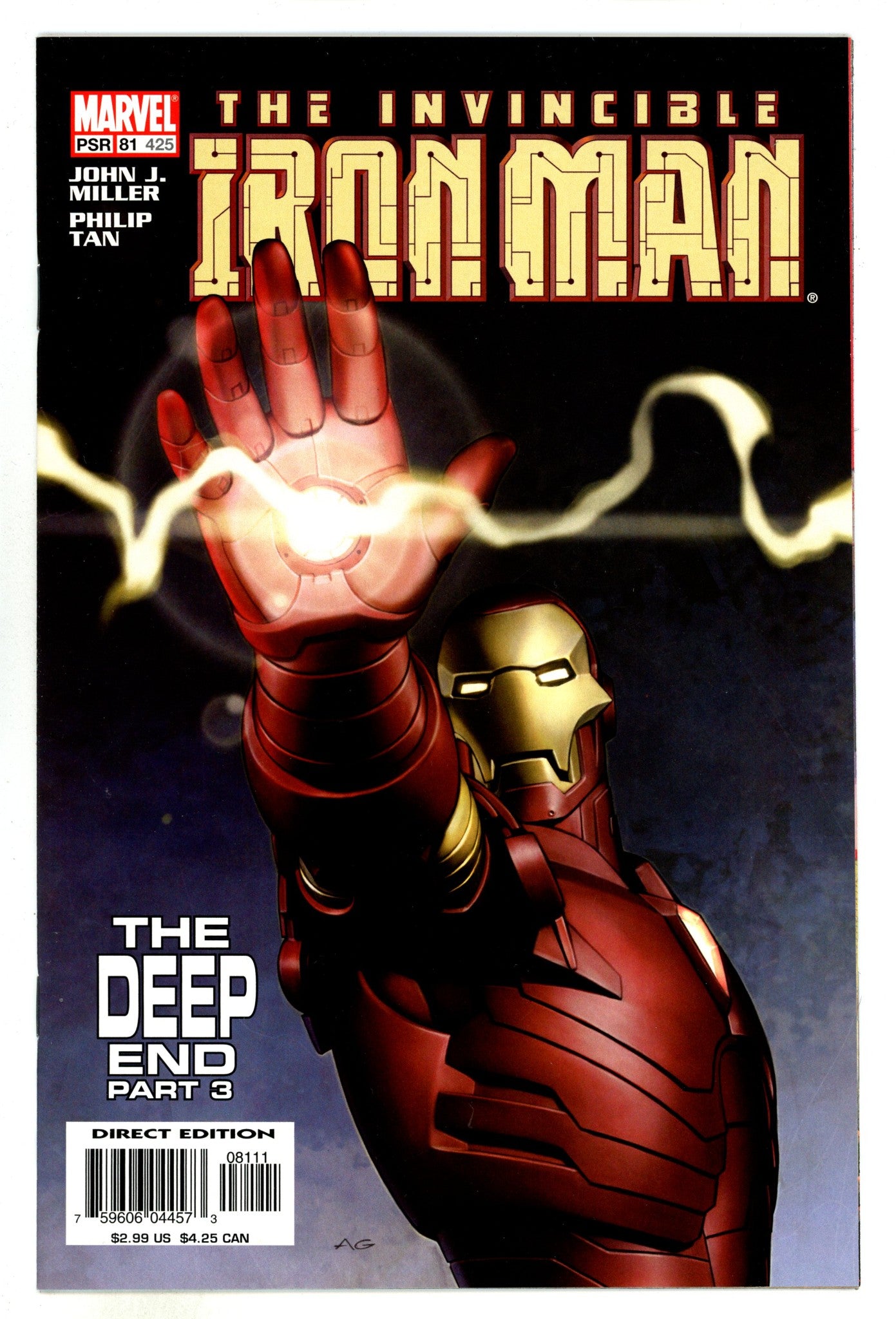 Iron Man Vol 3 81 (425) High Grade (2004) 
